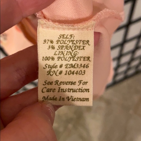 NWOT Pink floral E&M Sundress - Picture 4 of 4